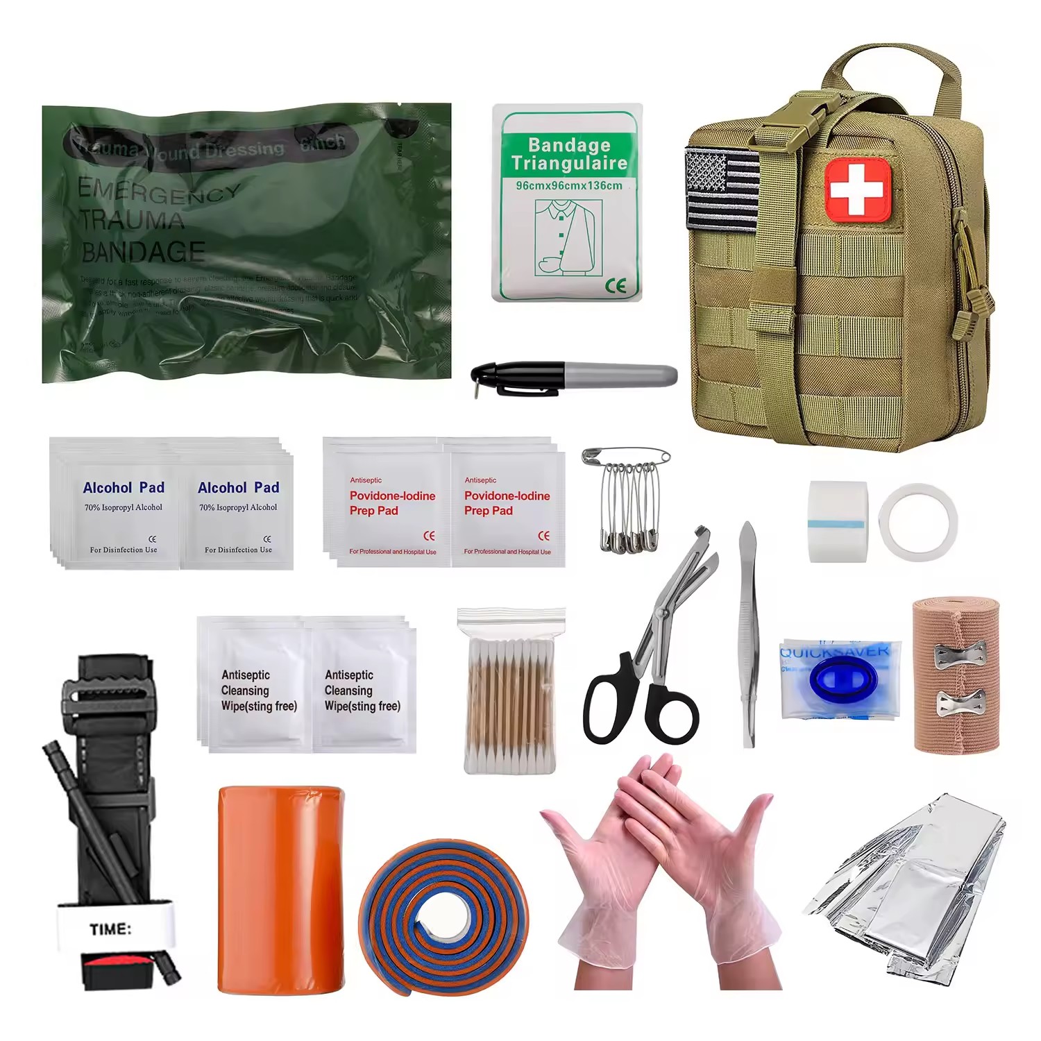 Kit medico di emergenza premium completo di pronto soccorso Surviveware