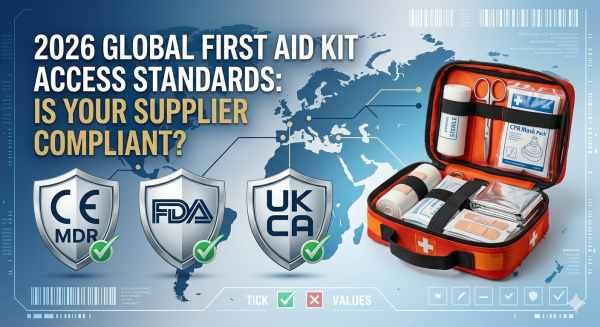 Standard di mercato globali dei kit di pronto soccorso 2026: il vostro fornitore è pienamente conforme?