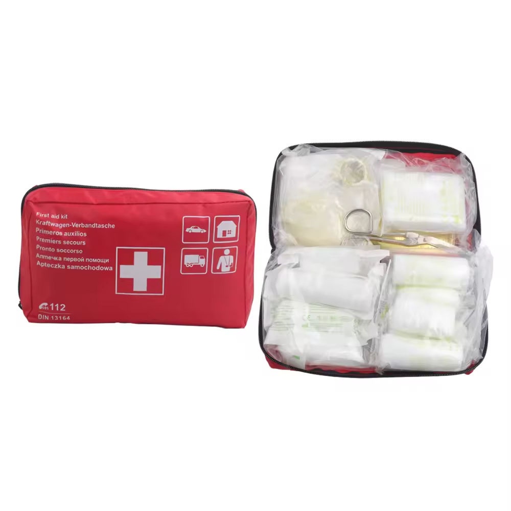 DIN 13164:2022 Kit di pronto soccorso per auto – Kit medico di emergenza per veicoli standard UE