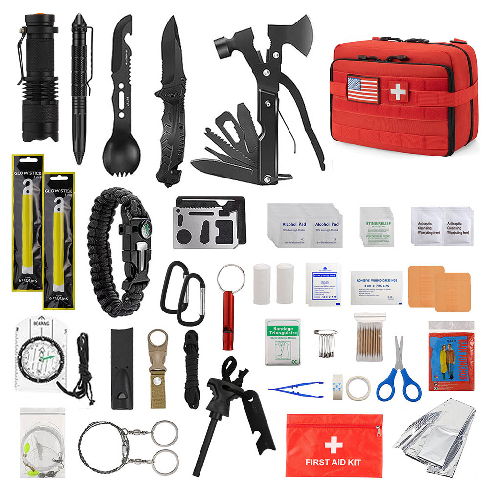Kit di aiuto per la sopravvivenza del trauma migliorato
