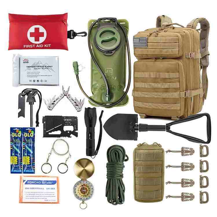 Kit di sopravvivenza di emergenza tattico militare 72H