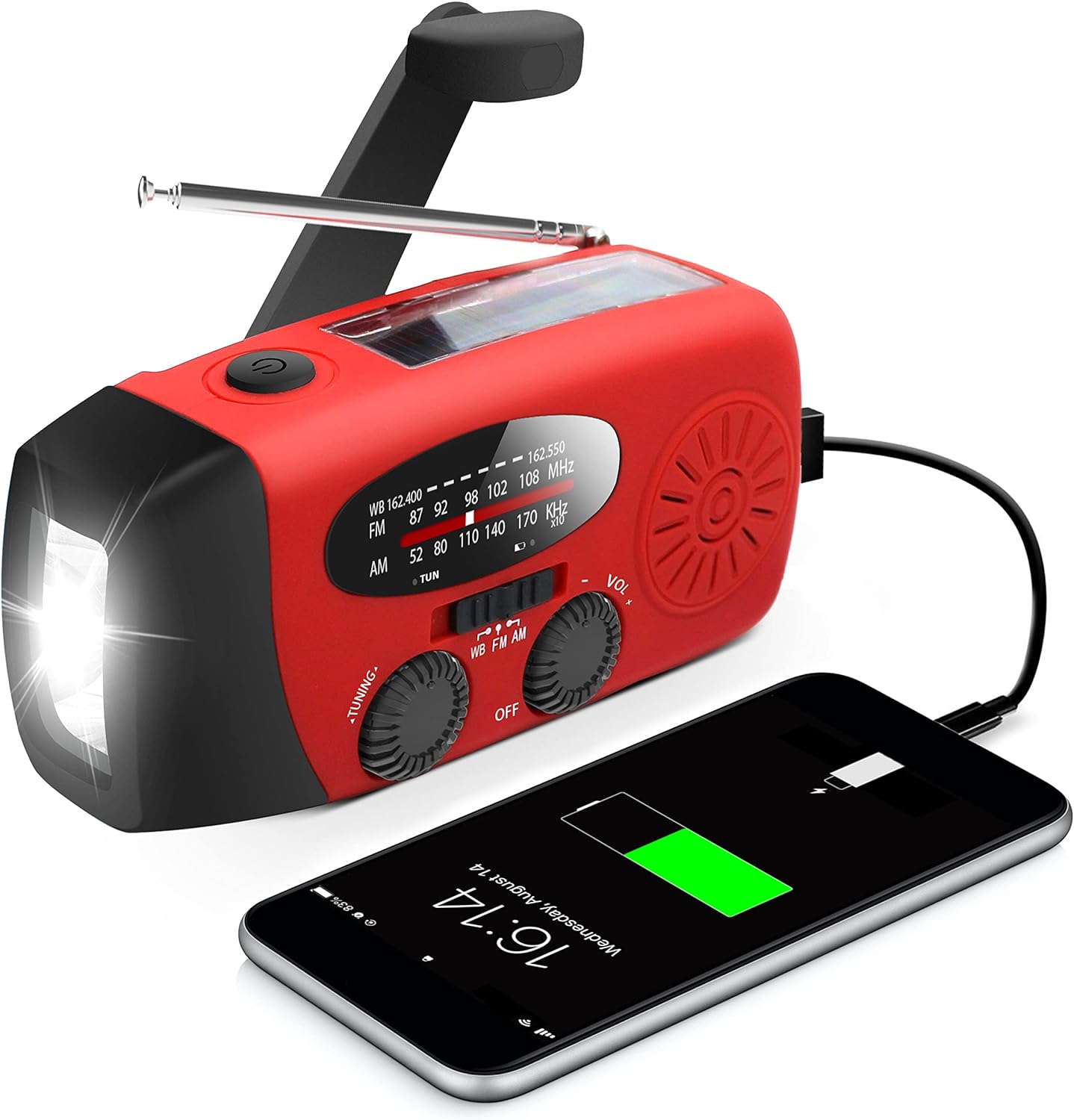 Radio di emergenza portatile