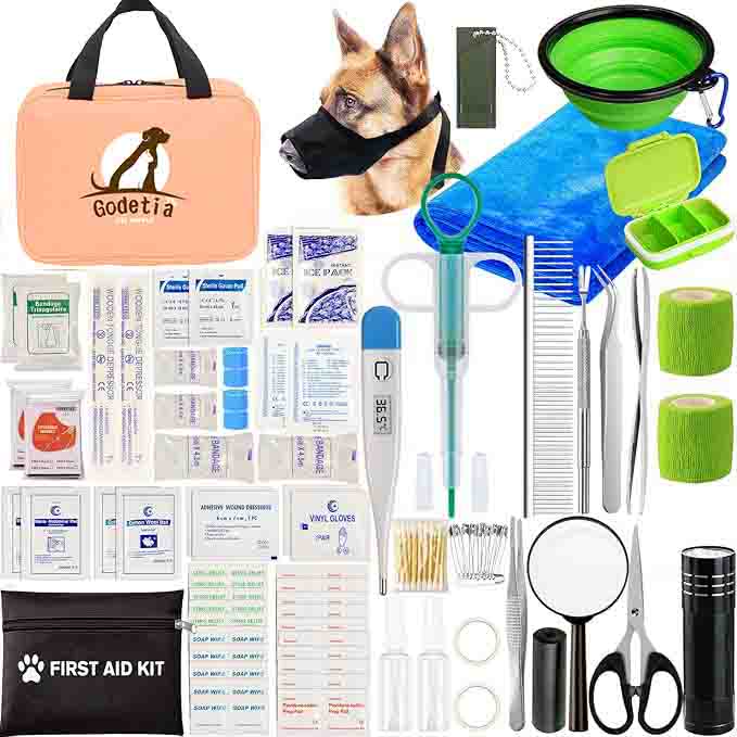Kit di pronto soccorso portatile per cani e gatti