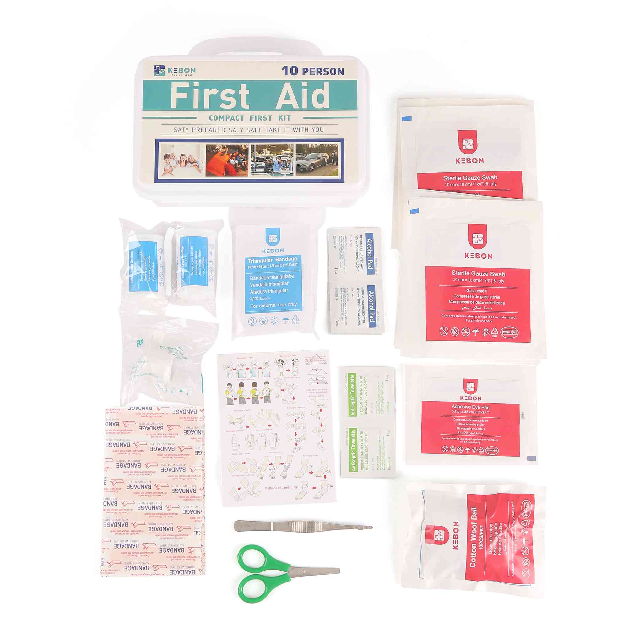 Scatola di plastica sul posto di lavoro